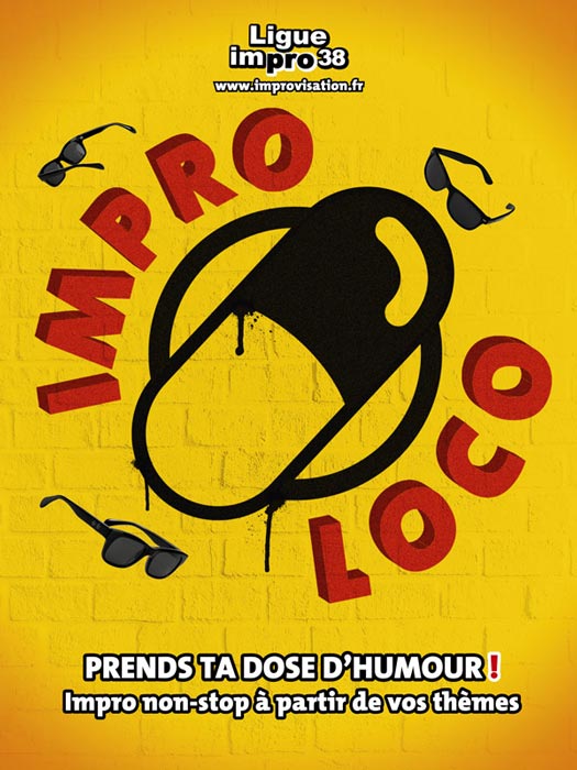 Affiche Impro Loco