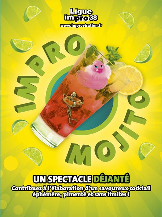 Affiche Impro Mojito