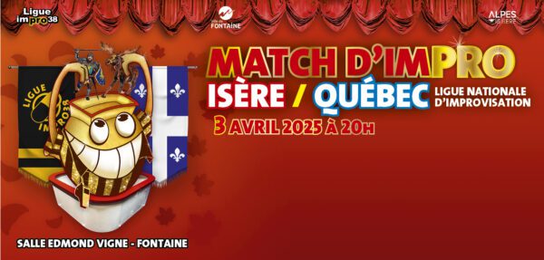 Ticket: Match Isere Québec - 3 Avril 2025