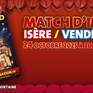 Ticket: Match Isere Vendée - 24 Octobre 2025