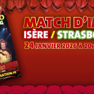 Ticket: Match Isere Strasbourg - 24 Janvier 2026