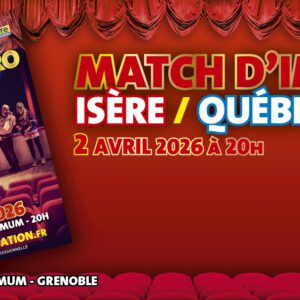 Ticket: Match Isere Québec - 2 Avril 2026